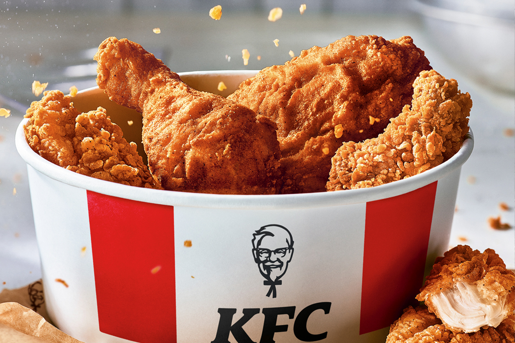 bucket of KFC chicken