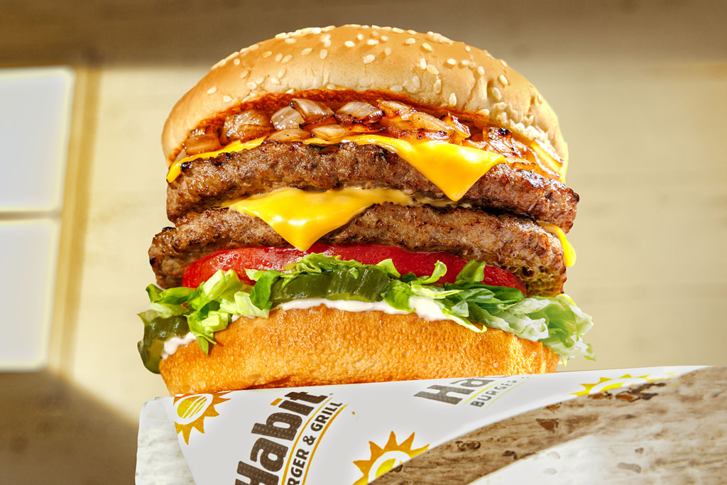 The Habit burger and fries